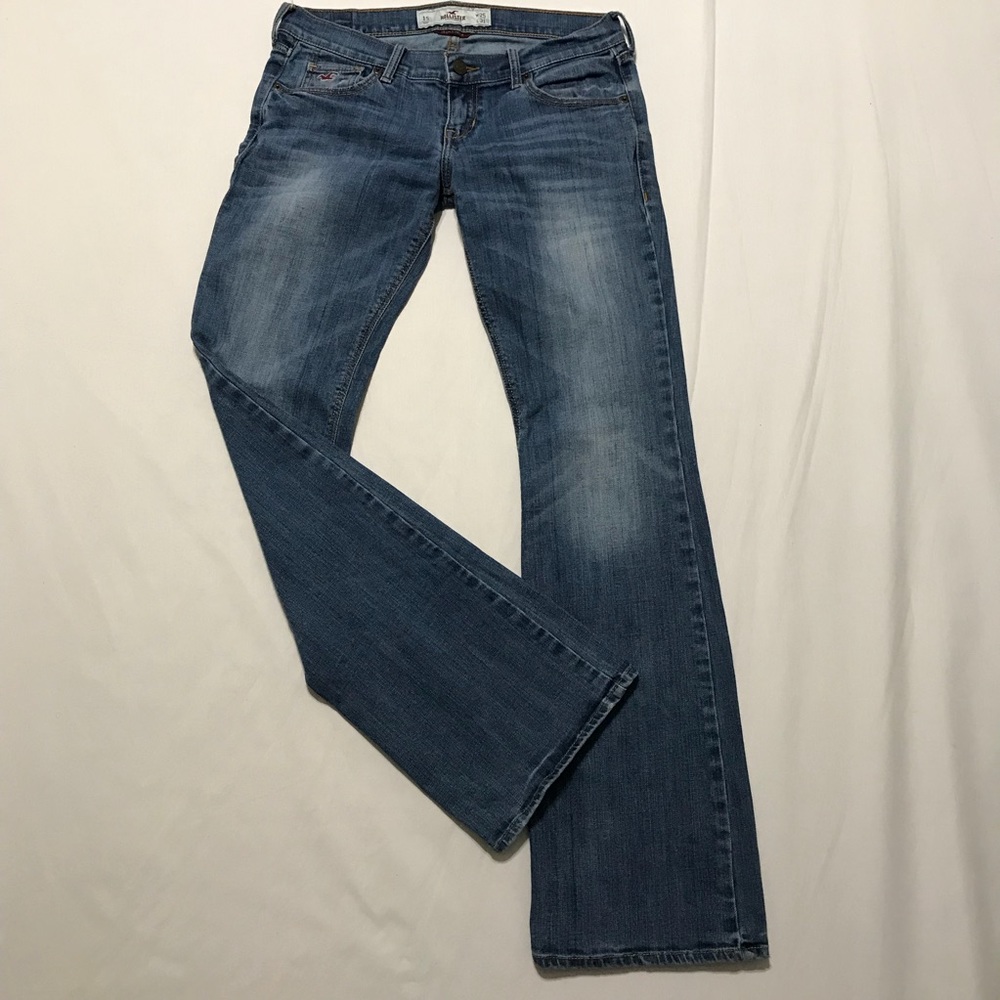 Women’s Social Stretch bootcut denim jeans.