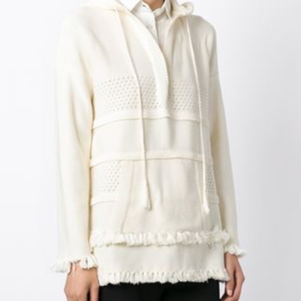 Tory burch cream tunic