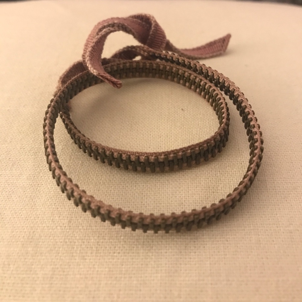 Zipper Wrap Bracelet