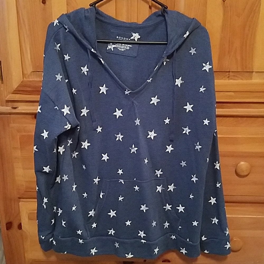 Hoodie  **LIKE NEW** Jersey knit