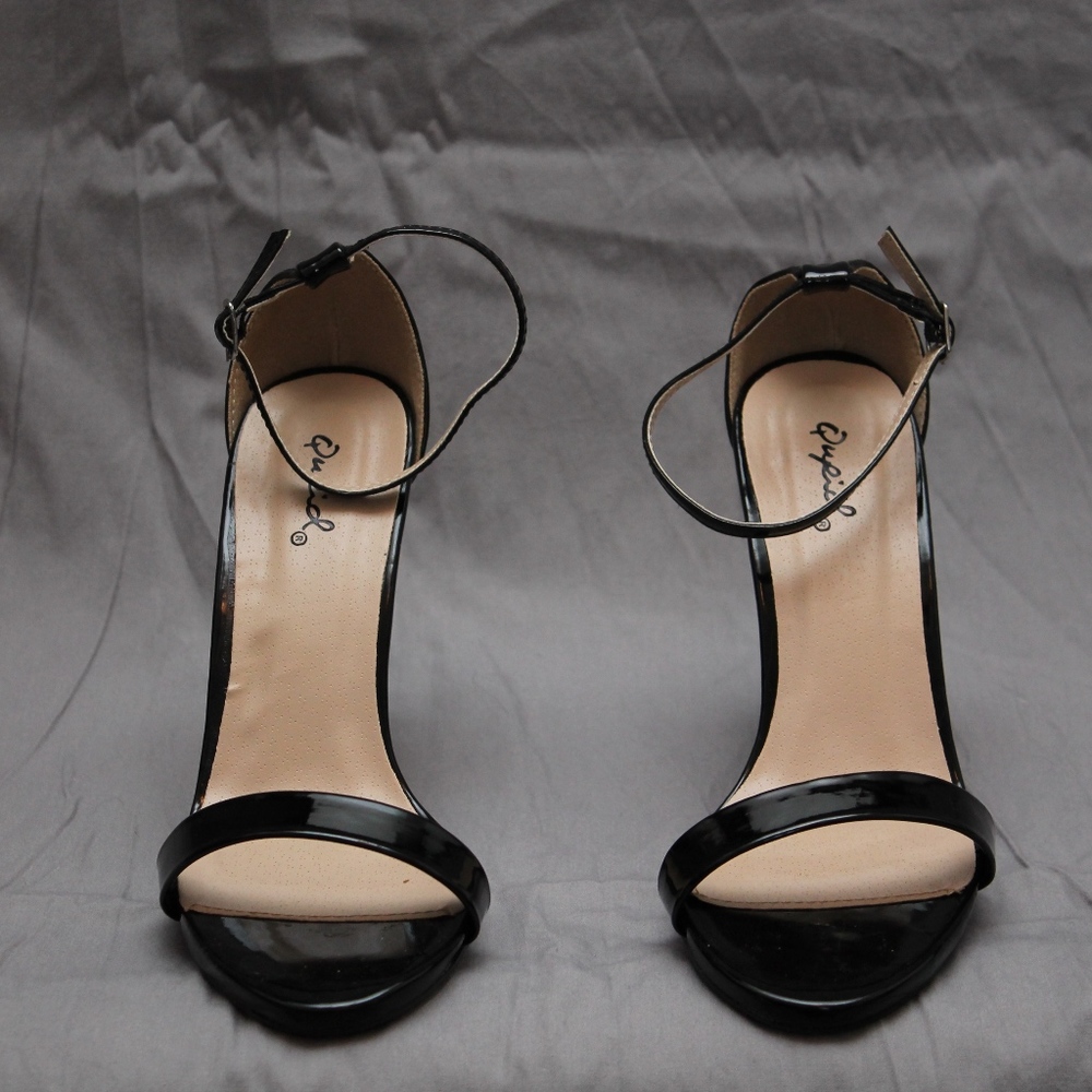Black high heels