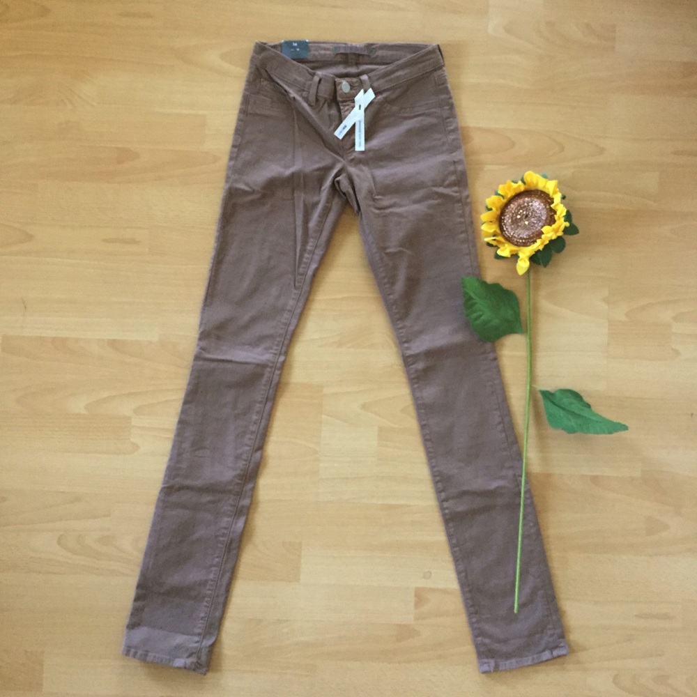 J Brand Pencil Leg 912K120 Truffle Size 24