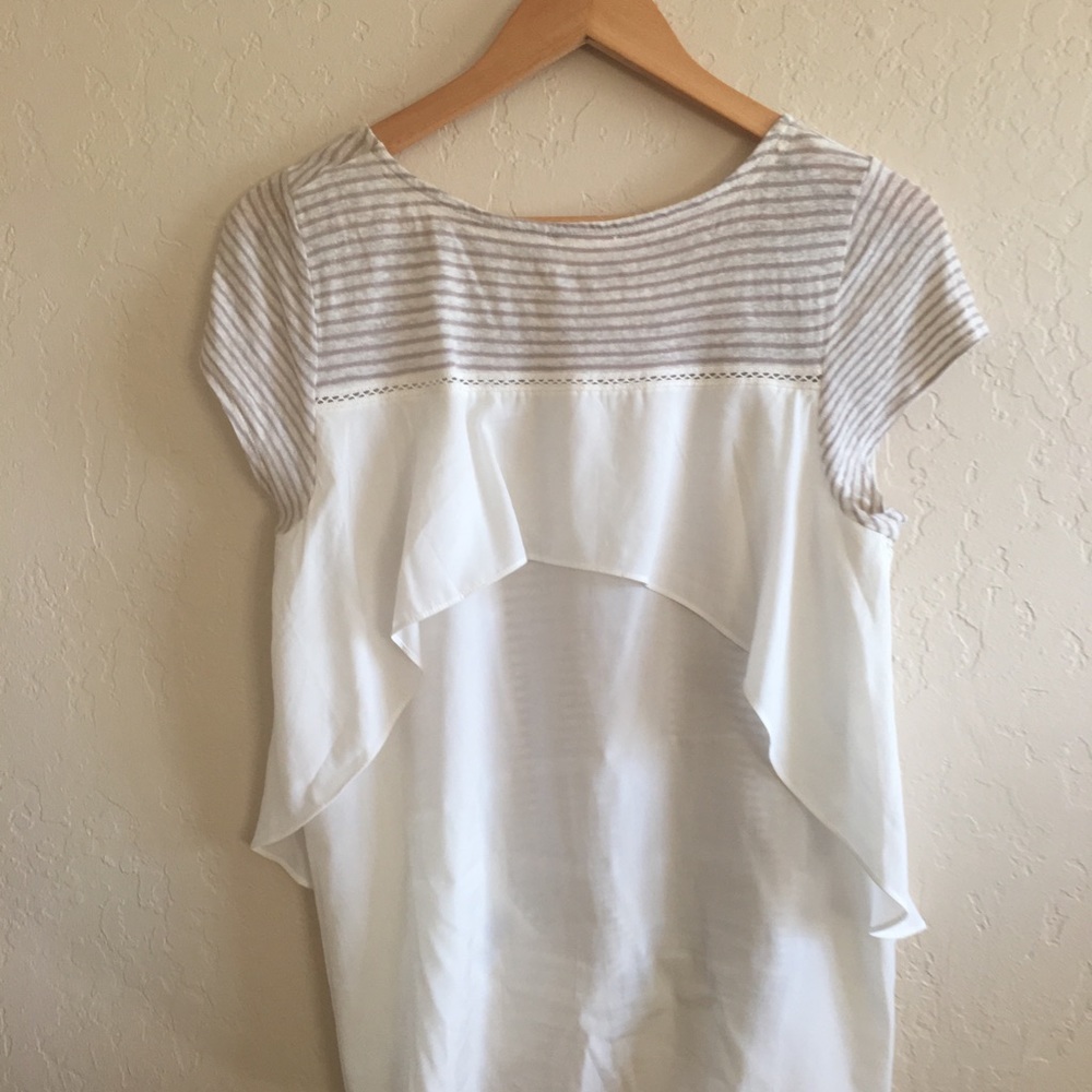 Anthropologie Striped Blouse - Picture 6 of 6