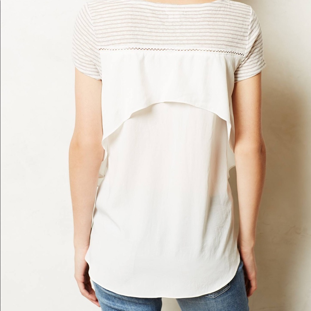 Anthropologie Striped Blouse - Picture 2 of 6