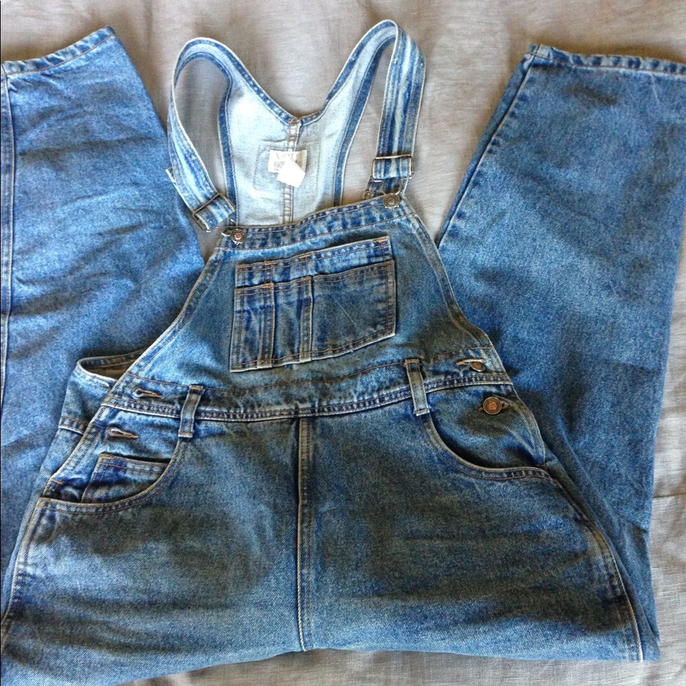 London Jean Moda International denim overalls