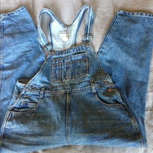 London Jean Moda International denim overalls