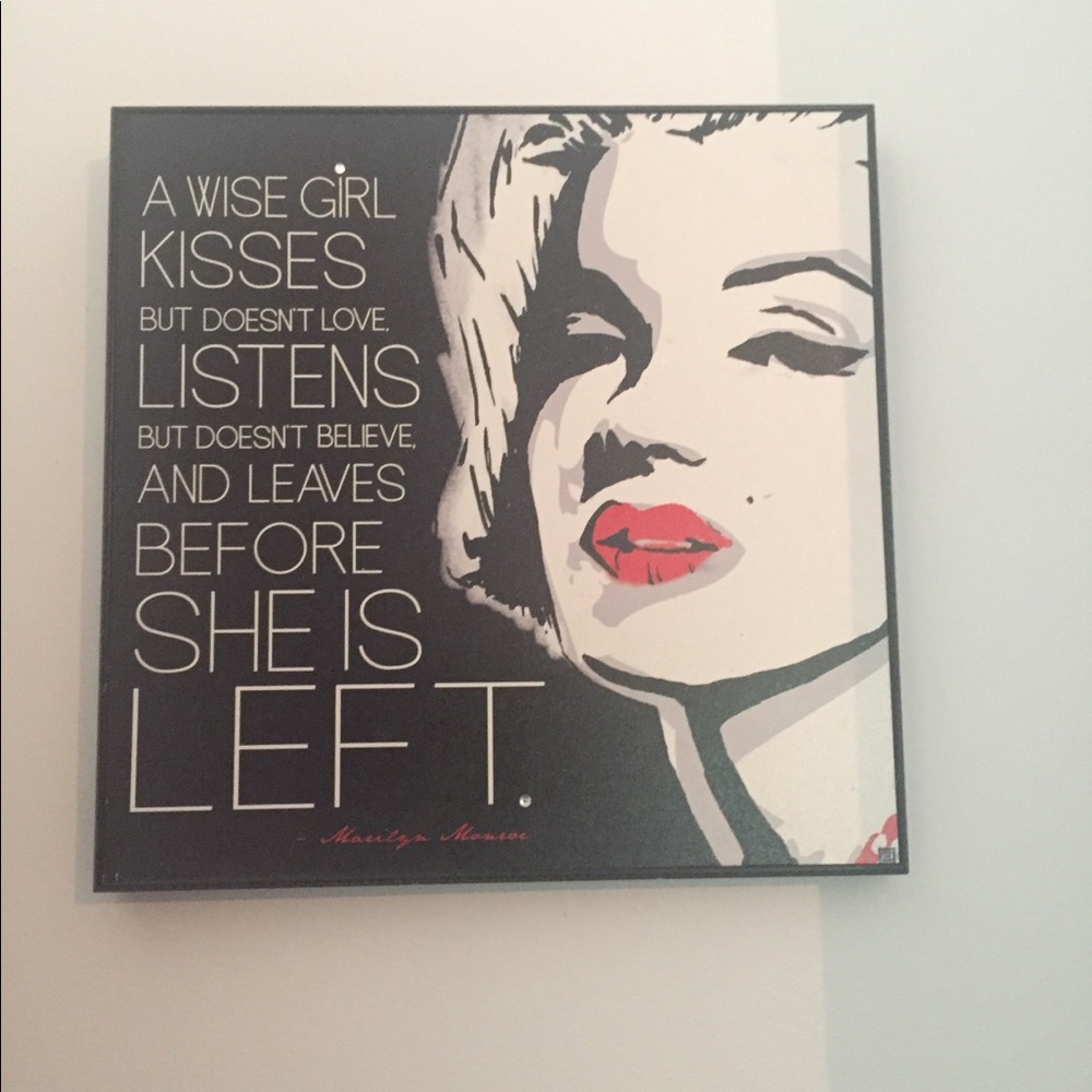 🚫SOLD🚫 Marilyn Monroe Wall Decor