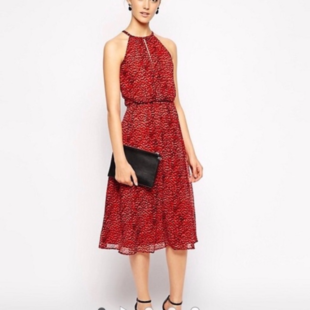 French Connection fun red dress