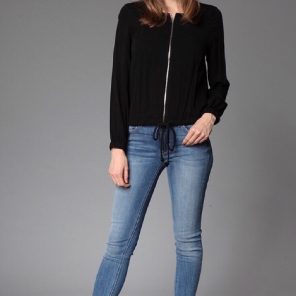 REDUCED! • Zipper Jacket w/ Elastic Sleeve - Picture 4 of 4