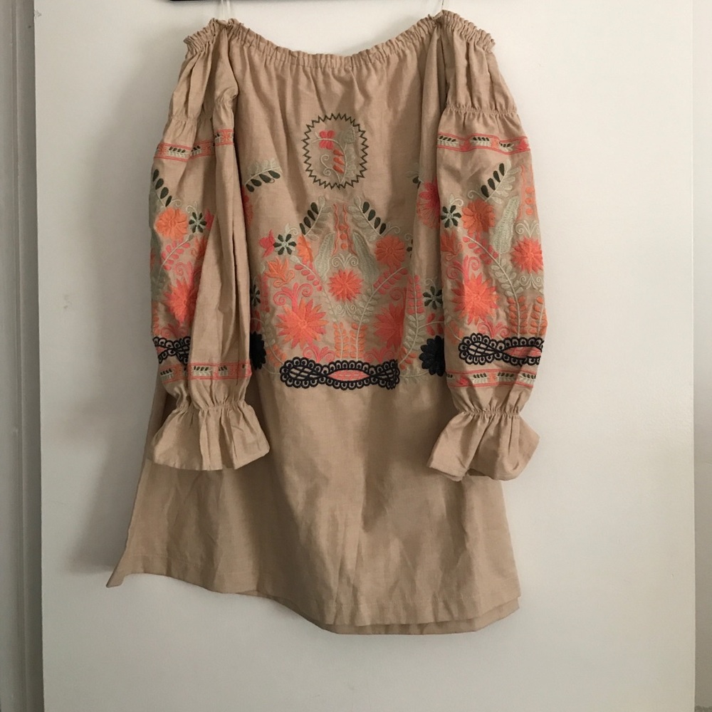 NWT Off-the-shoulder Mini Dress