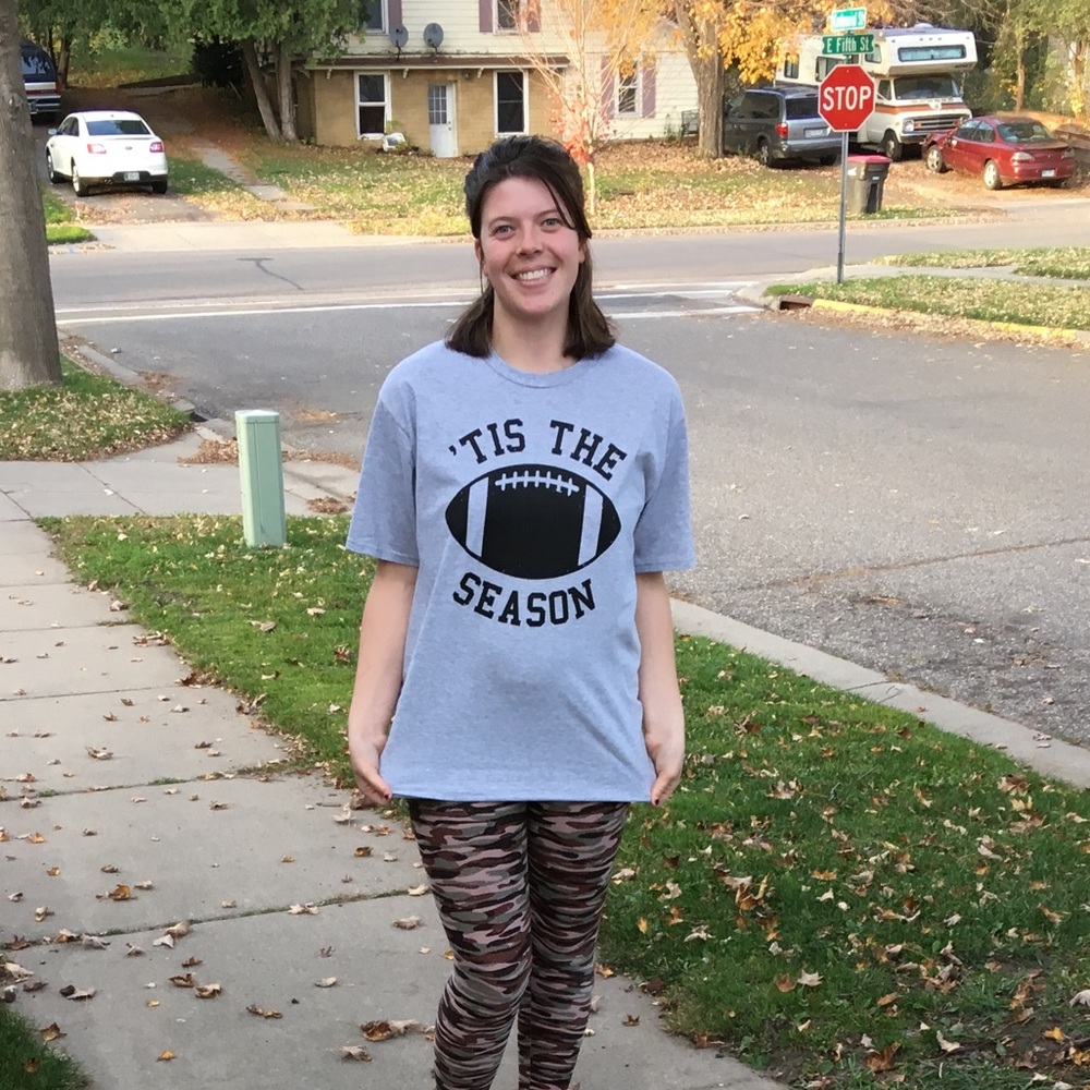 PLUS SIZE football shirt