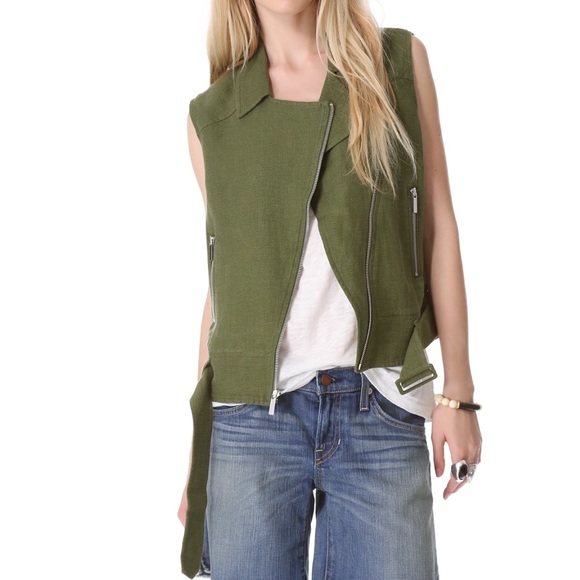 Elizabeth and James Jackets & Blazers - Elizabeth and James Tegan Biker Vest