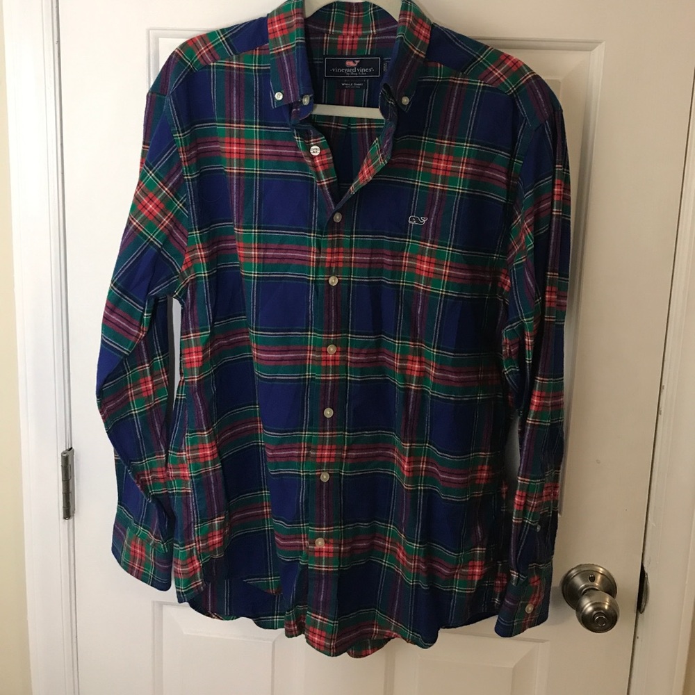 Vineyard vines  flannel shirt