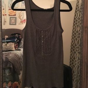 Dark grey Jcrew tank