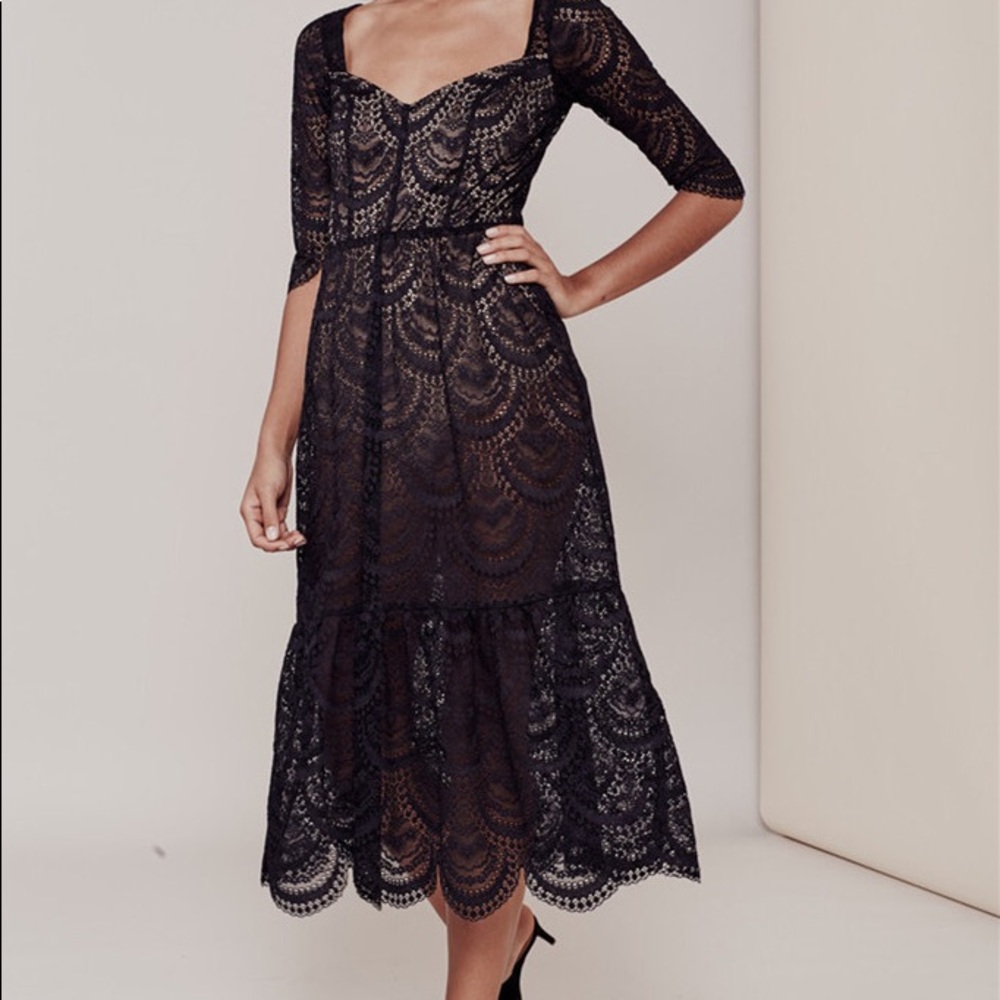 For Love and Lemons Rosalita Dress XS