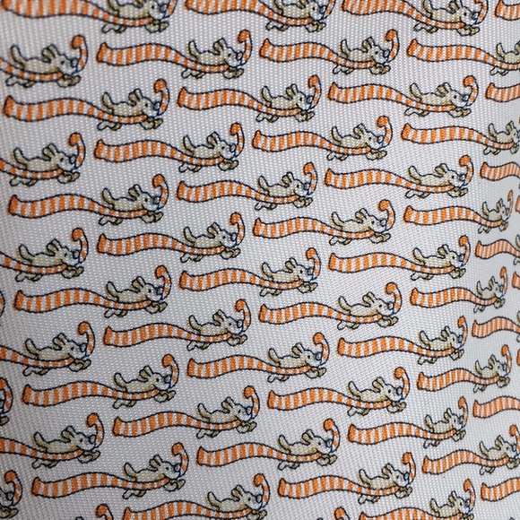 Authentic Salvatore Ferragamo Dog & Scarf Tie - Picture 3 of 6