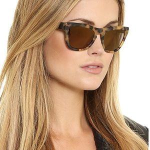 Westward Leaning Accessories - Tortoise Glasses with Gold Lens Westward Leaning Accessories - Tortoise Glasses with Gold Lens