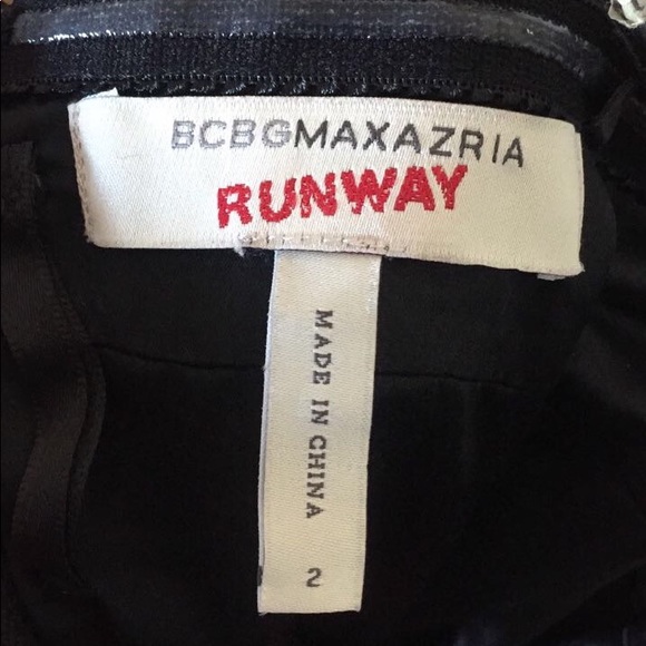 BCBG BLACK RUNWAY DRESS - Picture 3 of 3