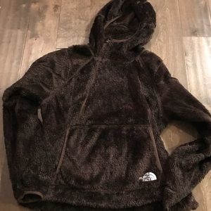 The North Face fleece hoodie
