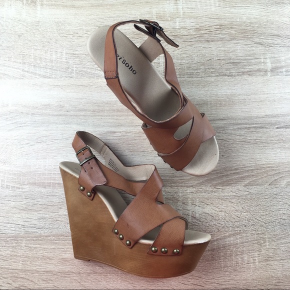 Zigi Soho Shoes - Zigi Soho Platform Faux Leather Sandals Festival