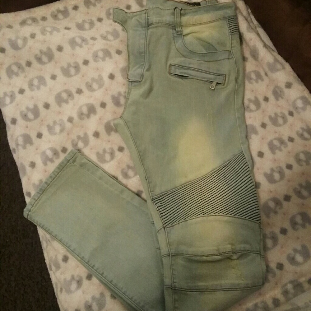 A pair of Balmain jeans