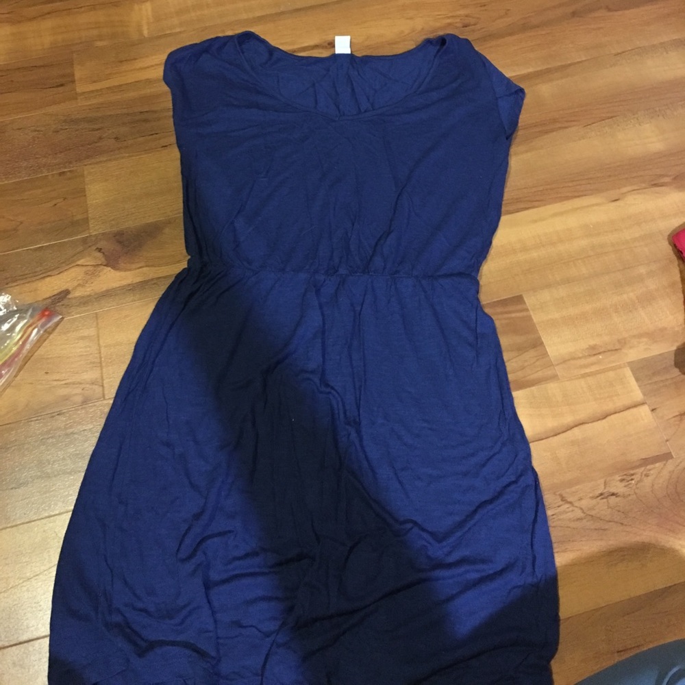 Navy blue dress