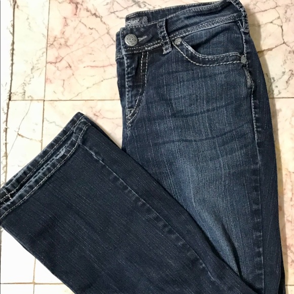 Silver Jeans Denim - SILVER JEANS SUKI SURPLUS DARK DENIM W29/L32