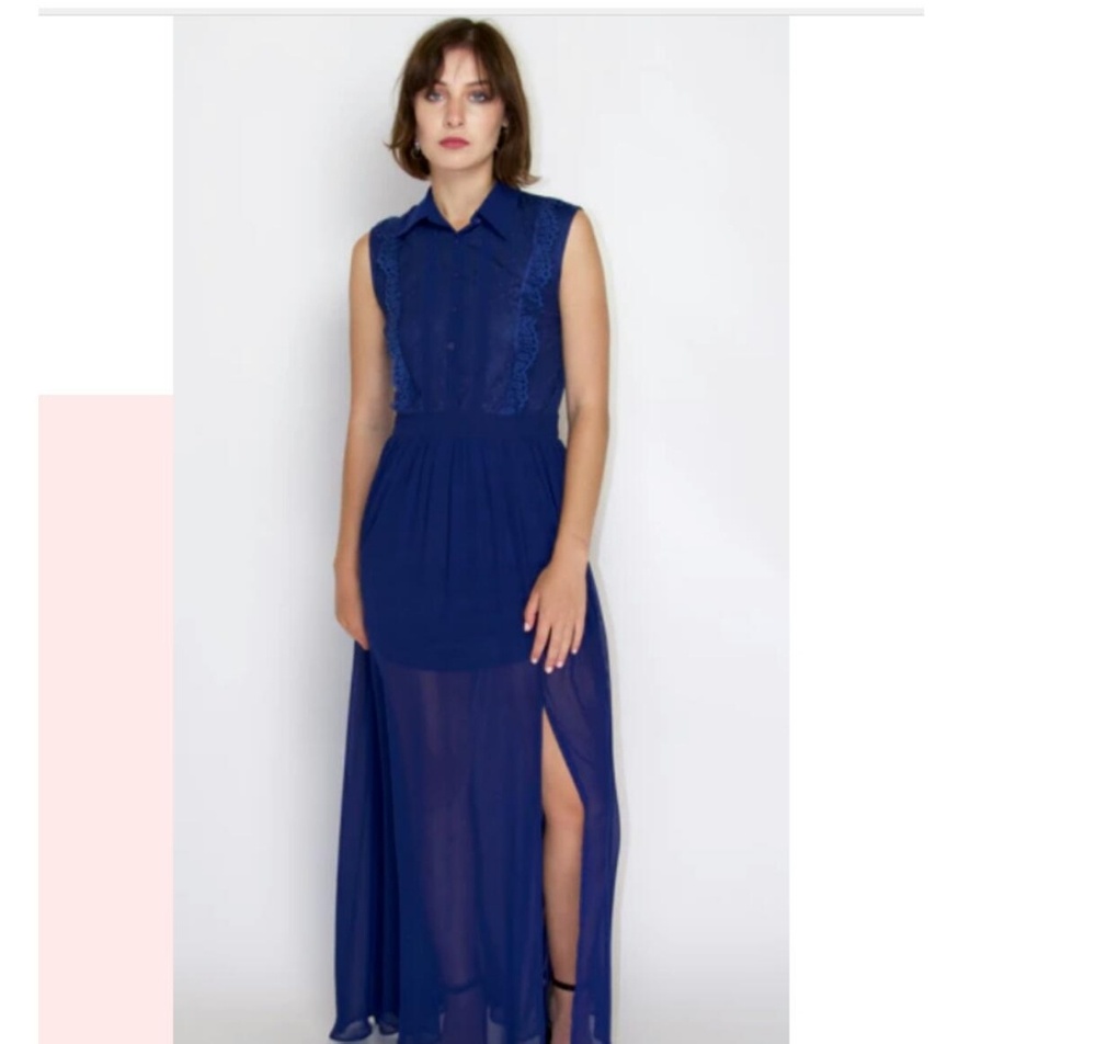 Laced Back Maxi Dress