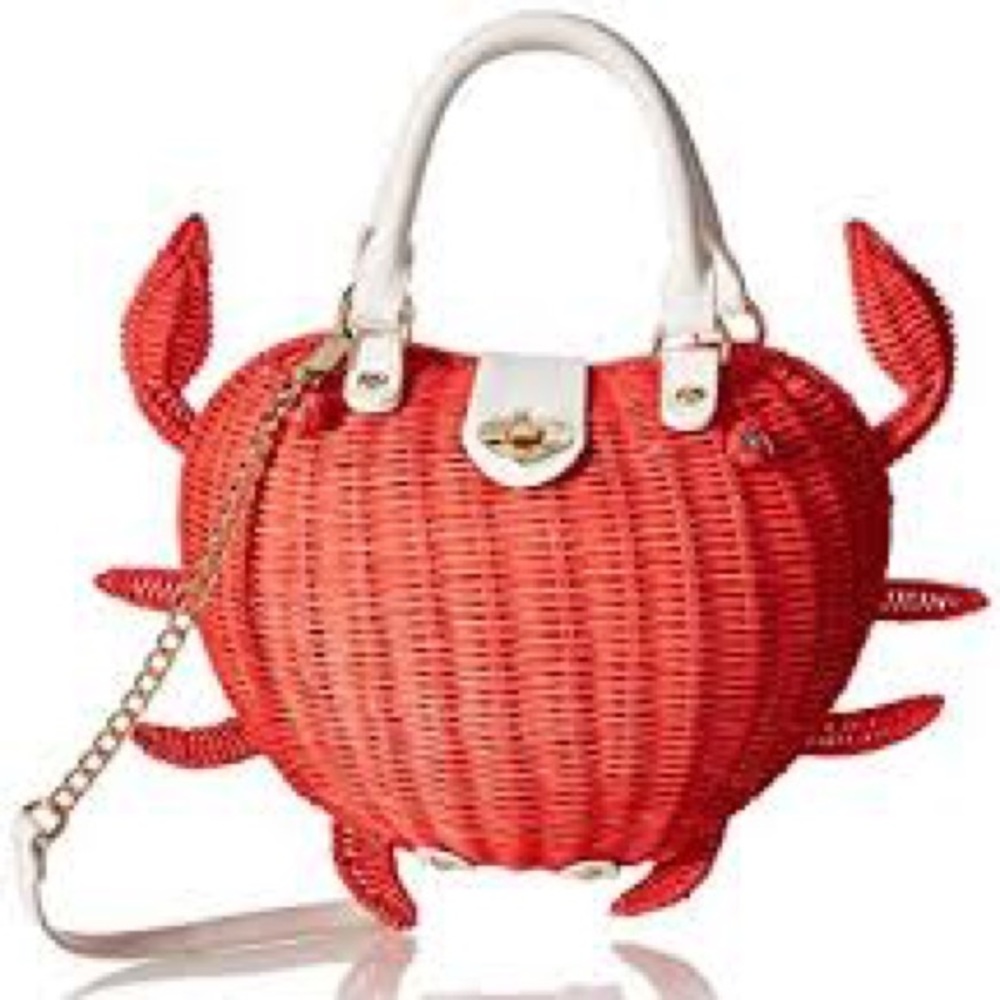 Betsy Johnson crab purse
