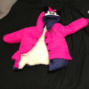 Mini mouse winter puff jacket