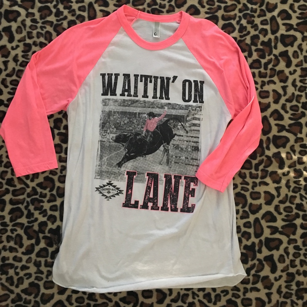 Waitin’ On Lane baseball T