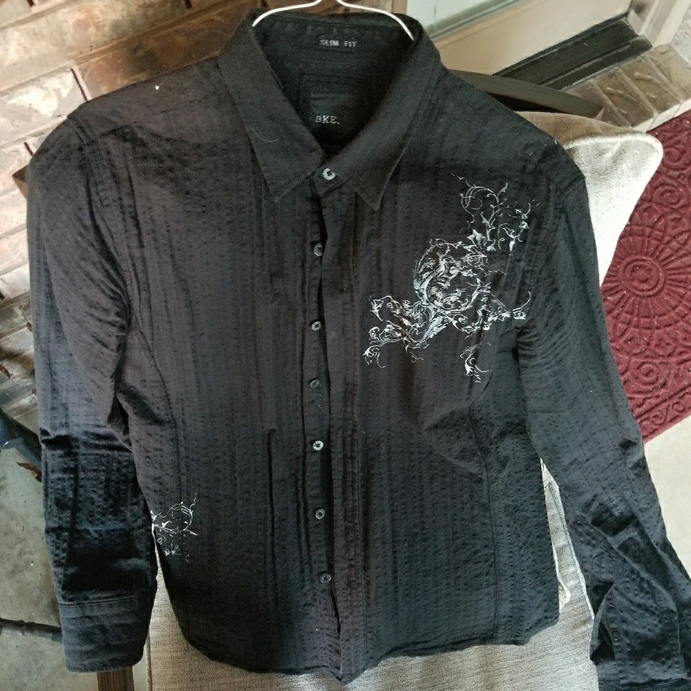 BKE mens casusl shirt