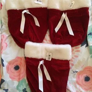 NWT Bundle of 3 BBW Santa Bags
