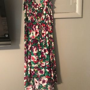 Torrid Floral Hi-Lo Dress