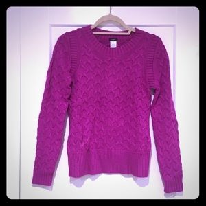 Fuschia J Crew Sweater