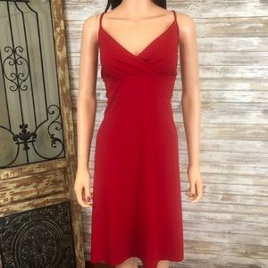 Express red dress adjustable straps size 13/14