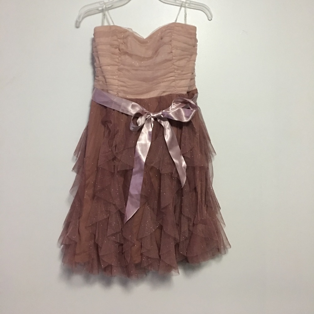 Strapless dress