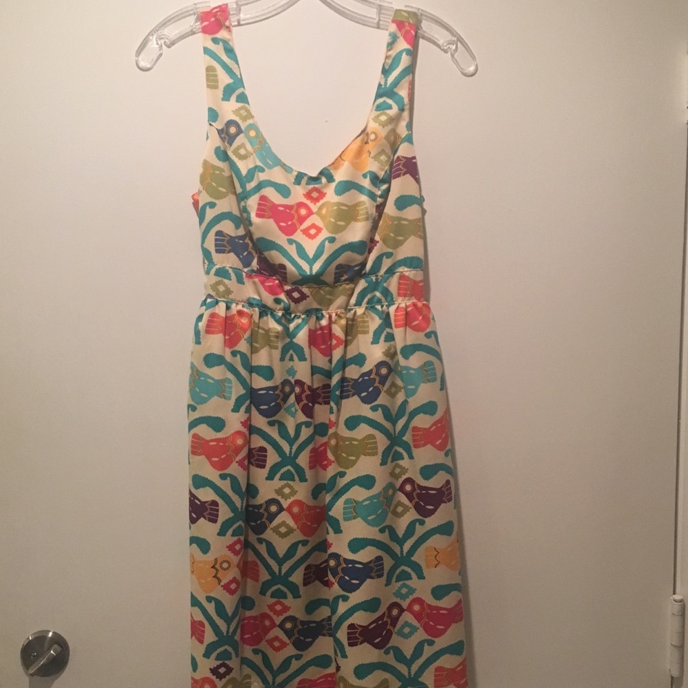 Judith March Aztec Bird Dress