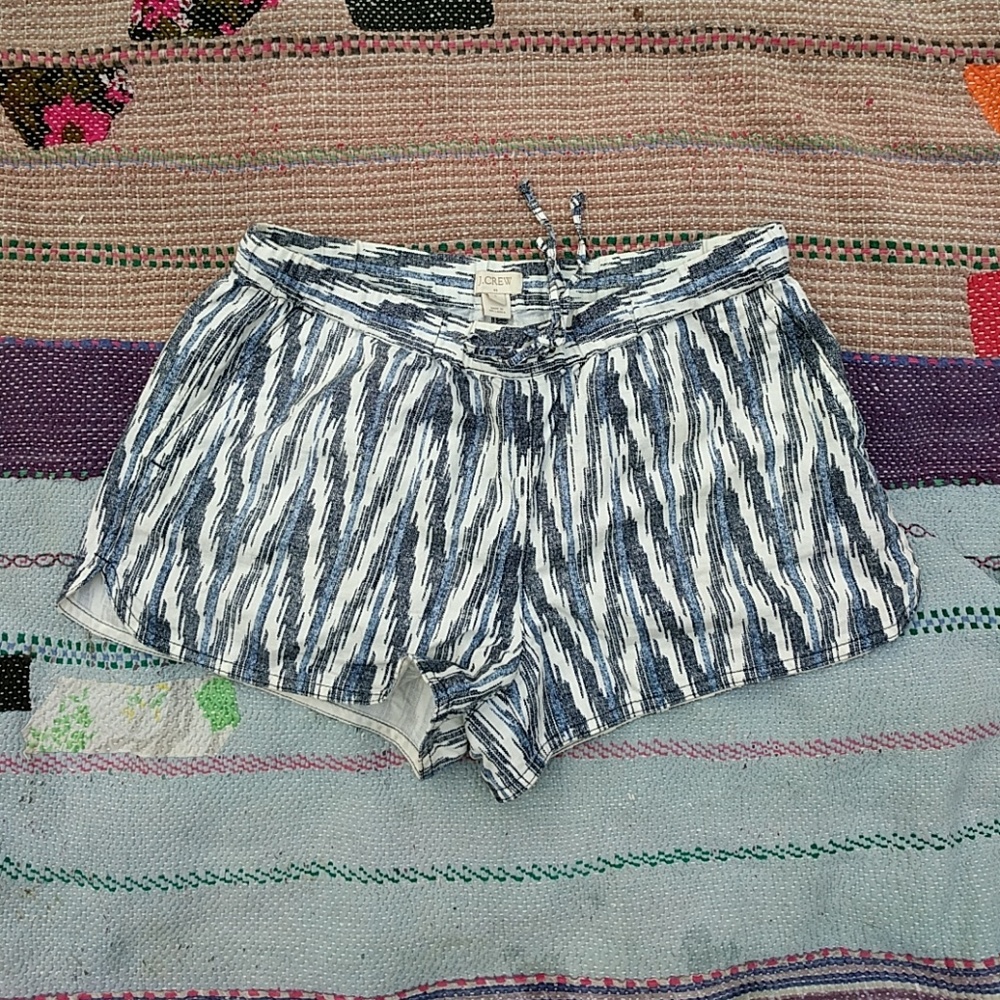 J. Crew ikat shorts