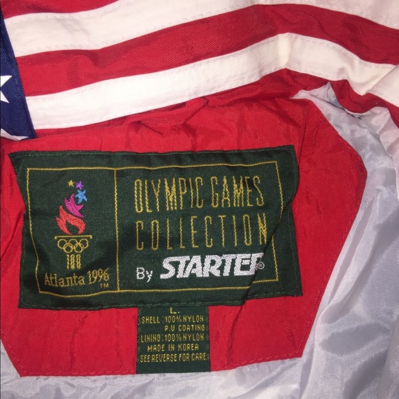 Vintage 1996 Atlanta Olympics STARTER Jacket - Picture 4 of 7