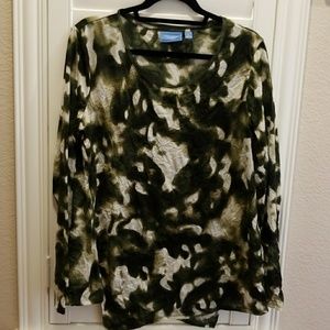 Top w crinkle look never worn