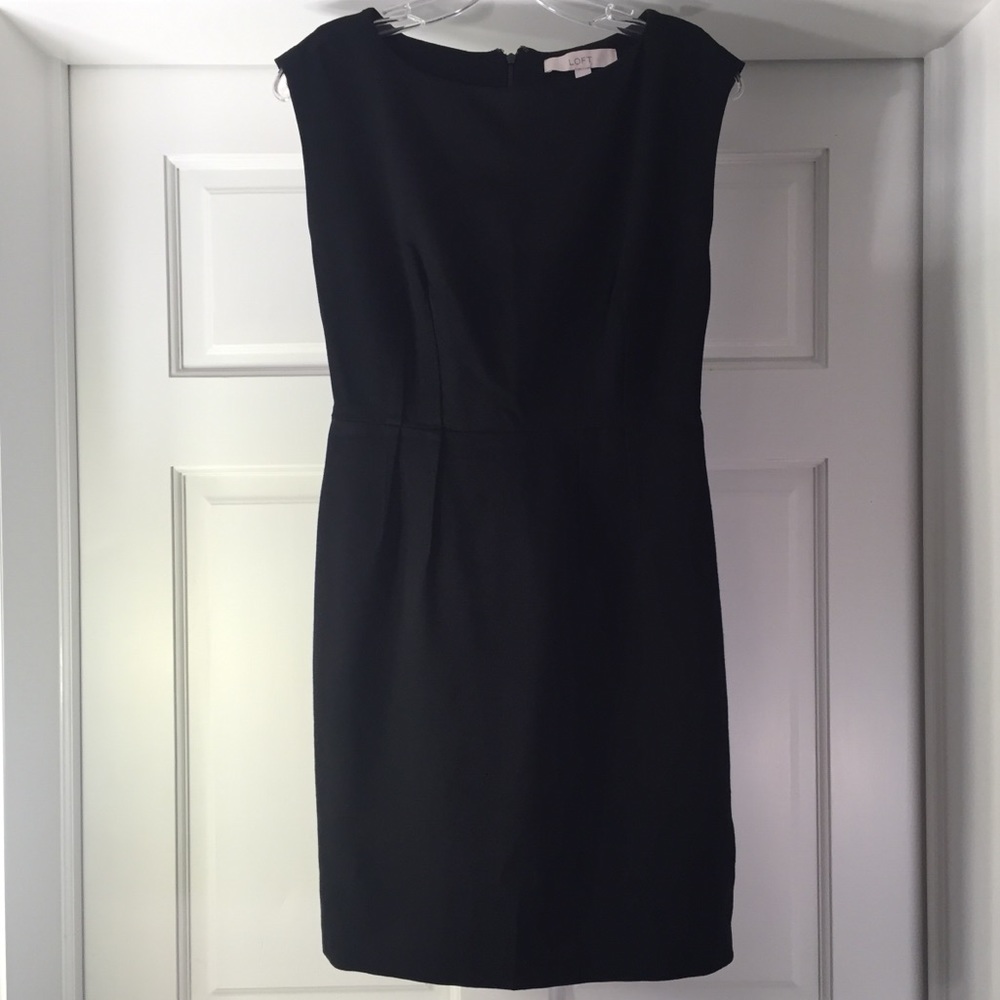 Loft black dress