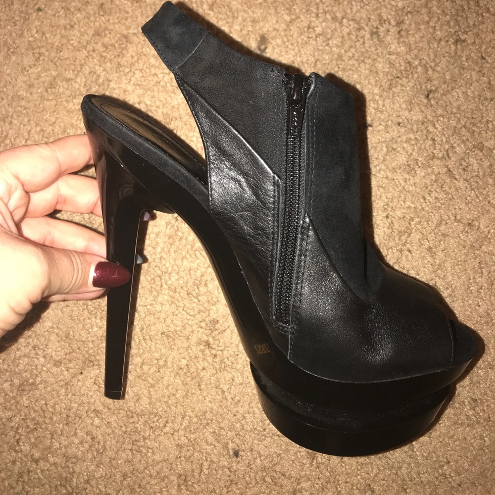 Black heels