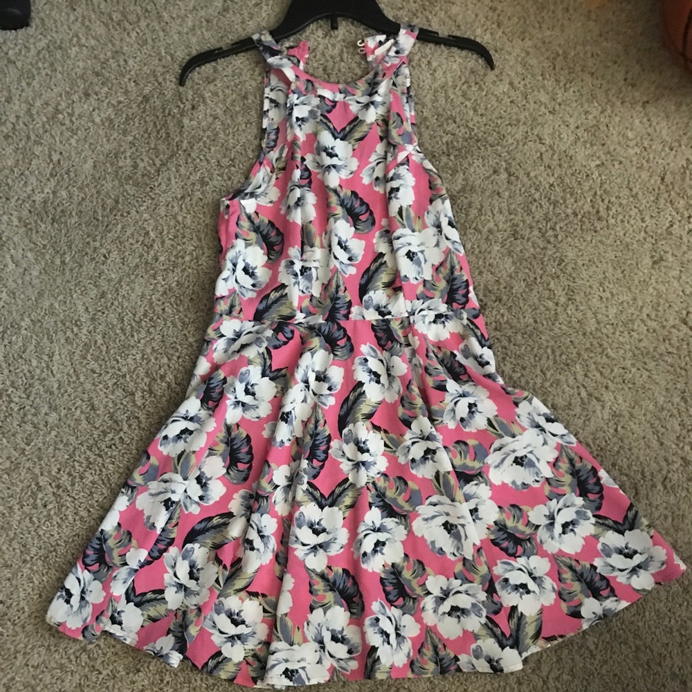 SOLD High neck floral dress