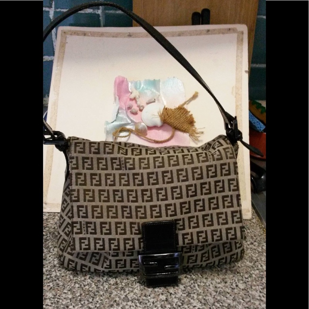 Authentic pre own  Fendi shoulder bag