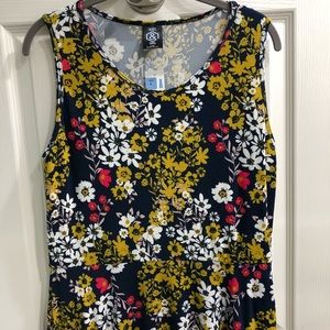 Agnes and Dora the Angelou sleeveless jersey dress