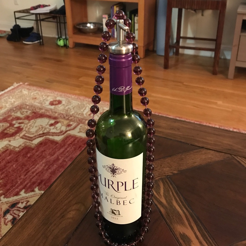 “Grape Candy” Vintage Glass Necklace