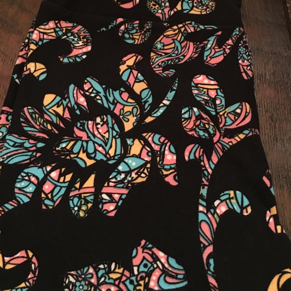 Lularoe black OS leggings