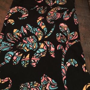 Lularoe black OS leggings