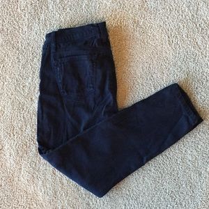 J Brand Dark Indigo Capri skinny jeans sz 27